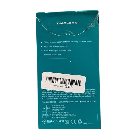 Diaclara Designed for iPhone 15 Case iPhone 15 6.1" (Camellia) - Picture 3 of 9